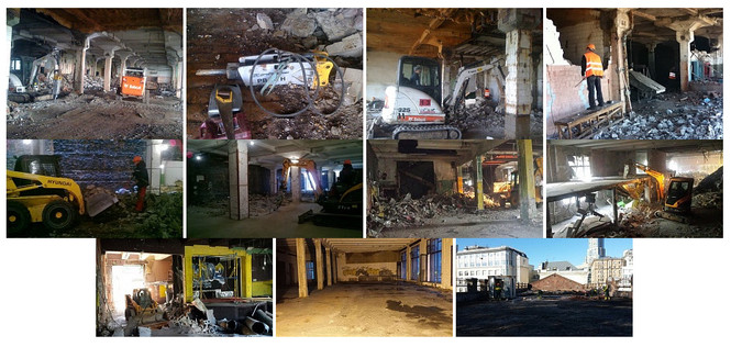 Демонтаж внутри зданий, а также снос мини-техникой в Воронеже